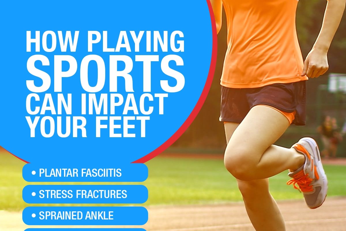 How Playing Sports Can Impact Your Feet [Infographic]