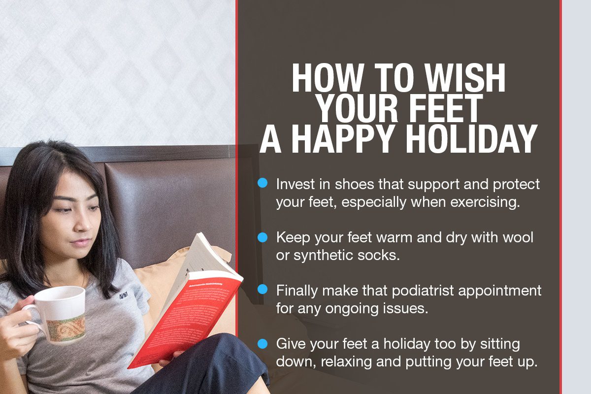 How To Wish Your Feet A Happy Holiday [Infographic]